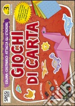 Giochi di carta. Colora, costruisci, attacca gli stickers. Vol. 3 libro