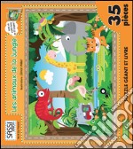 Les animaux de la jungle. Libro puzzle. Ediz. illustrata libro