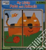 My little pets and animals. Eco-cubotti. Ediz. illustrata. Con gadget libro