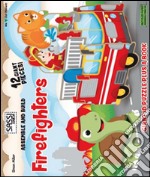 Firefighters. Assemble and build. Libro puzzle libro