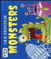 Monsters. Book and concentration game. Ediz. a colori. Con Carte libro