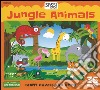 Jungle animals. Giant puzzle and book. Con puzzle libro di Miller Simon