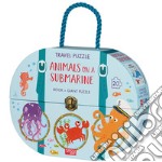 Animals on a submarine. Travel puzzle. Ediz. a colori. Con puzzle libro