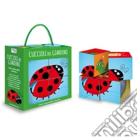 Cuccioli del giardino. Cubi componibili. Ediz. a colori libro
