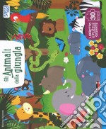 Gli animali della giungla. Ediz. a colori. Con puzzle libro