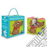 Animal friends at home. Jigsaw cubes and book. Ediz. a colori. Con Gioco libro