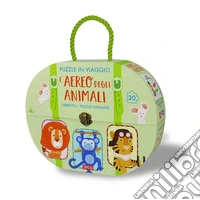 L'aereo degli animali. Puzzle in viaggio. Ediz. a colori. Con puzzle libro