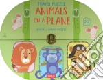 Animals on a plane. Travel puzzle. Ediz. a colori. Con puzzle libro