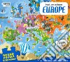 Europe. Travel, learn and explore. Con puzzle. Ediz. a colori libro di Pesavento Giulia Borgo Alberto
