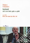 Lezioni dai corsi del 1987 e 1988 libro