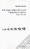 Psicologia critica dei valori e metafisica estetica. Saggio su Baratono libro