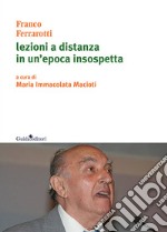 Lezioni a distanza in un'epoca insospetta libro