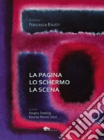 La pagina lo schermo la scena libro