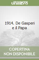 1914. De Gasperi e il Papa libro