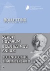 Bollettino di dottrina sociale della chiesa (2016). Vol. 4: Rerum novarum e centesimus annus: due encicliche, un anniversario libro