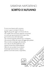 Scritto d'autunno libro