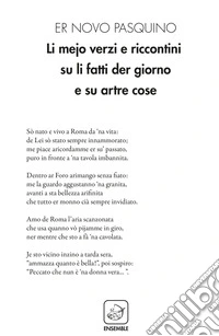 Li mejo verzi e riccontini su li fatti der giorno e su artre cose libro