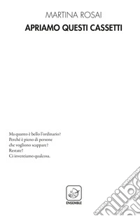 Apriamo questi cassetti libro