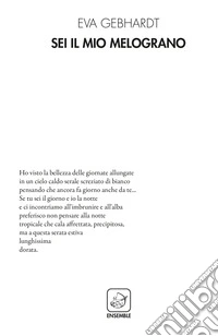 Sei il mio melograno