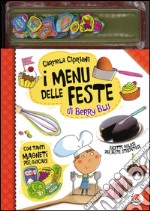 I menu delle feste di Berry Blu. Con magneti libro