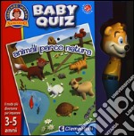 Animali, parco, natura. Baby quiz. Con gadget