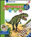 Dinosauri. Colora; indovina; costruisci. Con adesivi. Ediz. illustrata libro