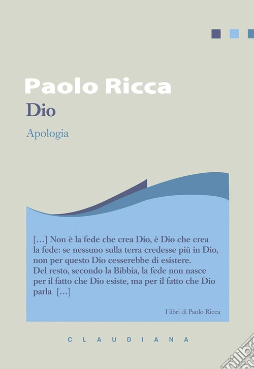 Dio. Apologia