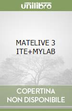 MATELIVE 3 ITE+MYLAB