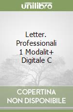 Letter. Professionali 1 Modalit+ Digitale C libro