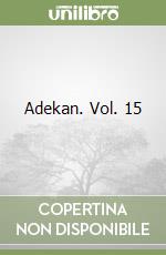 Adekan. Vol. 15 libro