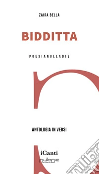 Bidditta. Antologia in versi libro
