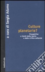 Culture planetarie? Prospettive e limiti della teoria e della critica culturale libro