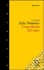 L'esperienza del testo libro