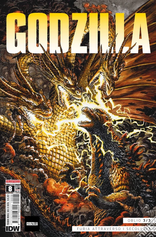 Godzilla #8 Oblio 3/3-Furia attraverso i secoli 1/3
