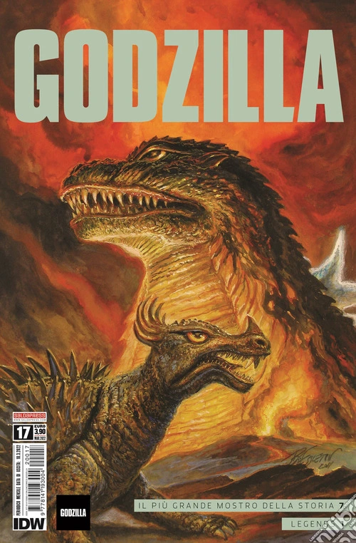 Godzilla #17 Il più grande mostro della storia 7-Legends 1