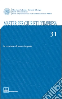 Master per giuristi d'impresa. Vol. 31