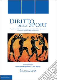 Diritto dello sport (2014) vol. 3-4