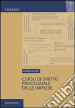 Corso di diritto processuale delle imprese libro