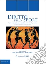 Diritto dello sport (2015) vol. 1-2 libro