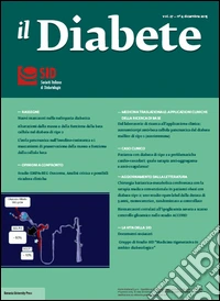 Il diabete. Vol. 27/4
