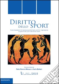 Diritto dello sport (2015) vol. 3-4