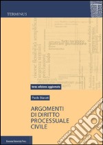 Argomenti di diritto processuale civile libro