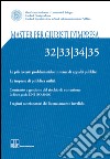 Master per giuristi d'impresa vol. 32-33-34-35 libro