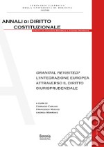 Granital Revisited? L'integrazione europea attraverso il diritto giurisprudenziale libro