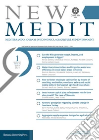 New Medit (2021). Vol. 1 libro