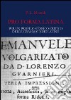 Pro forma latina. Per un profilo storico-critico delle grammatiche latine libro di Morelli Patrizia