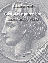 Così si è, a parer loro. Leopardi, Prezzolini e gli italiani libro di Porzi Giuseppe