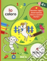 Io coloro e imparo 4+.Pensiero logico. Osservazione. Gioco a puntini. Numeri. Ediz. a colori libro