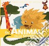 Gli animali della savana. L'enciclopedia dei piccoli. Con adesivi. Ediz. a colori. Con Gioco libro
