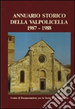 Annuario storico della Valpolicella 1987-1988 libro